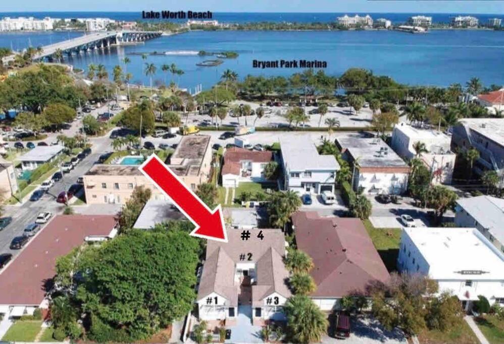 Steps To Beach & Downtown! Cozy Beach Bungalow #1 Lake Worth Beach Eksteriør billede