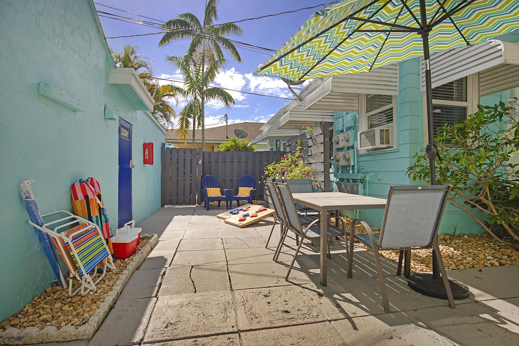 Steps To Beach & Downtown! Cozy Beach Bungalow #1 Lake Worth Beach Eksteriør billede