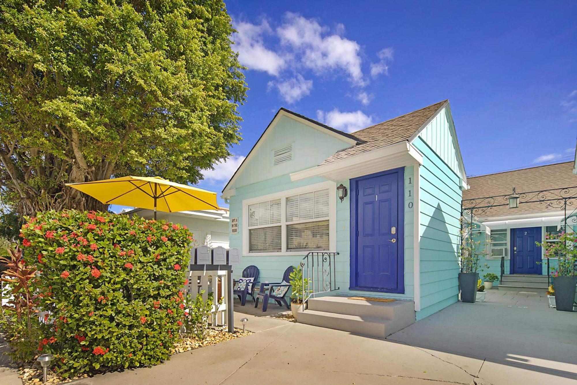 Steps To Beach & Downtown! Cozy Beach Bungalow #1 Lake Worth Beach Eksteriør billede