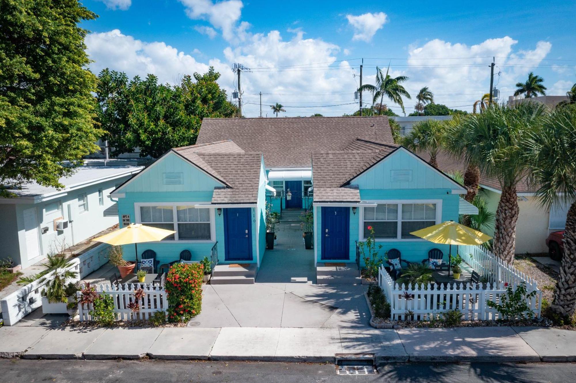 Steps To Beach & Downtown! Cozy Beach Bungalow #1 Lake Worth Beach Eksteriør billede